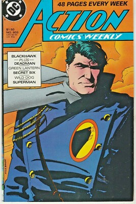 ACTION COMICS WEEKLY #603 SUPERMAN * GREEN LANTERN * DEADMAN DC 1988 ...