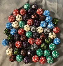 MTG D20 Spindown Dice - Your Choice! FREE SHIPPING