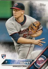 Lot of (10) 2016 Topps Mini TYLER DUFFEY Rookie Card LOT SP/1000 #576 Twins