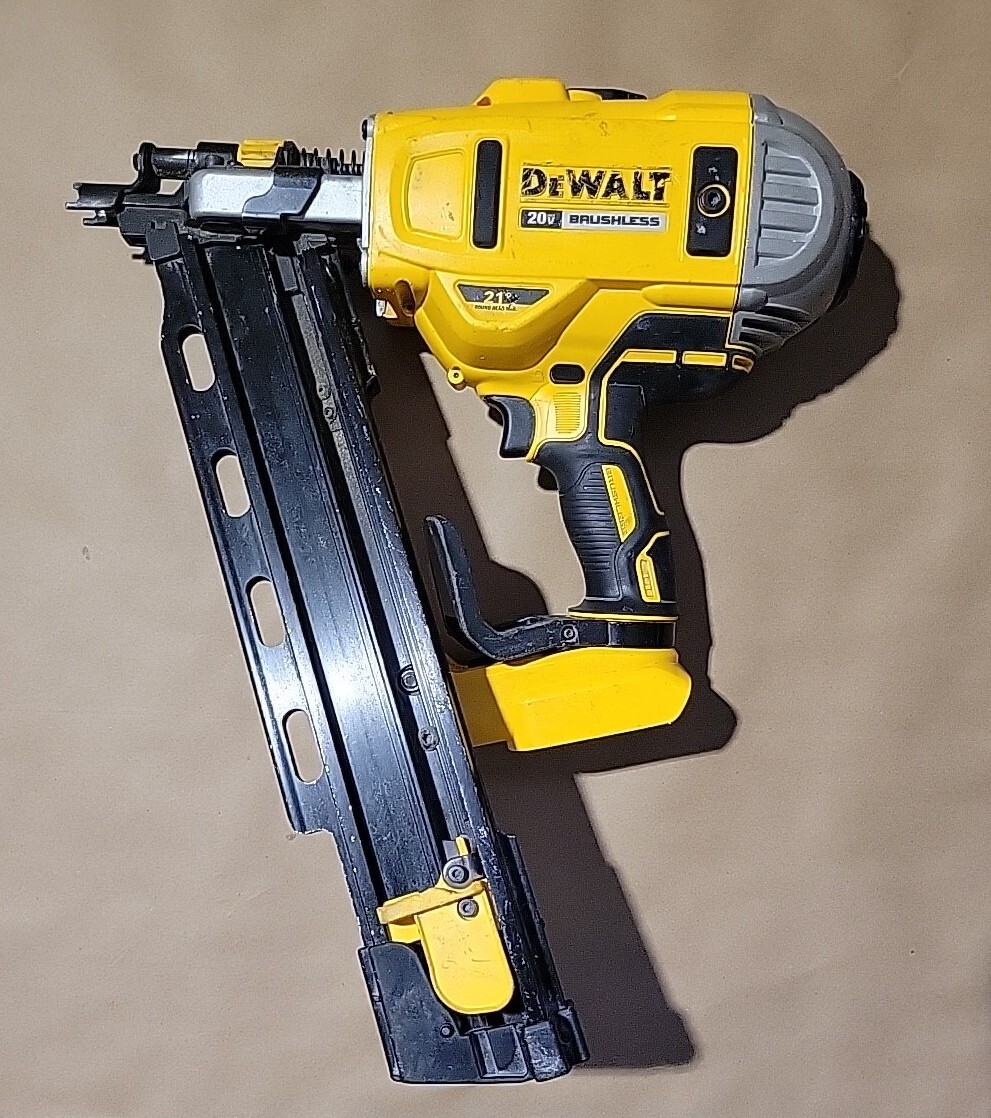 DeWalt 20V Max 21 Degree Cordless Brushless Collated Framing Nailer Gun Dcn21pl eBay