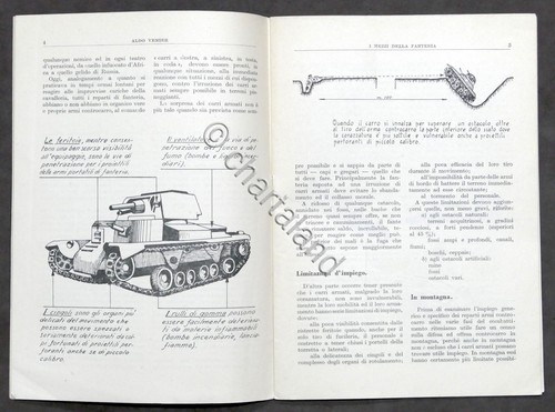 Militaria - Manuale - L'impiego dei reparti controcarro - ed. 1942 - Foto 2 di 3