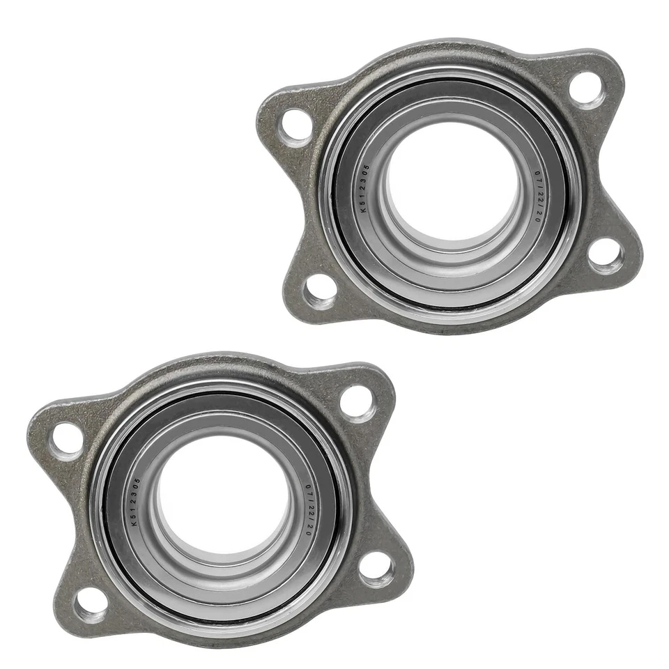 Front Rear Driver Passenger Side Wheel Press Bearing Set for Audi RS6 A4 Quattro - Image 3 of 4