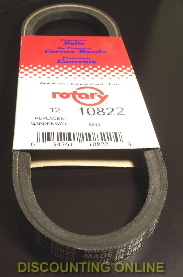 Tiller Drive Belt For Troy Bilt MTD Four Speed Horse Models 9245 - Foto 12