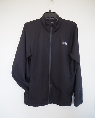 The North Face TNF Flash Dry Black Windbreaker Lightweight Jacket Men's Size M