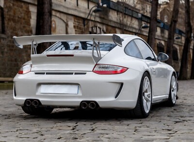 Heckstoßstange für 911 997 MK2 GT3 Design Stoßstange Auspuff links und rechts