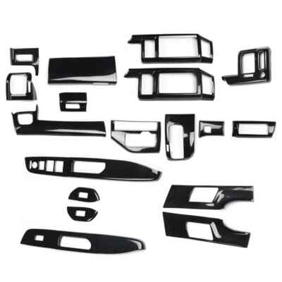For Honda Stepwgn Stepwagon Spada 2009-2014 RHD Plastic Gloss Black Style 