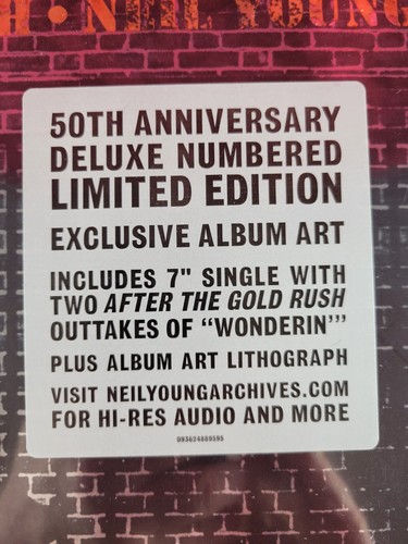 Neil Young - AFTER THE GOLD RUSH (2021) Reprise Records, Deluxe Limited Edition - Picture 3 of 7