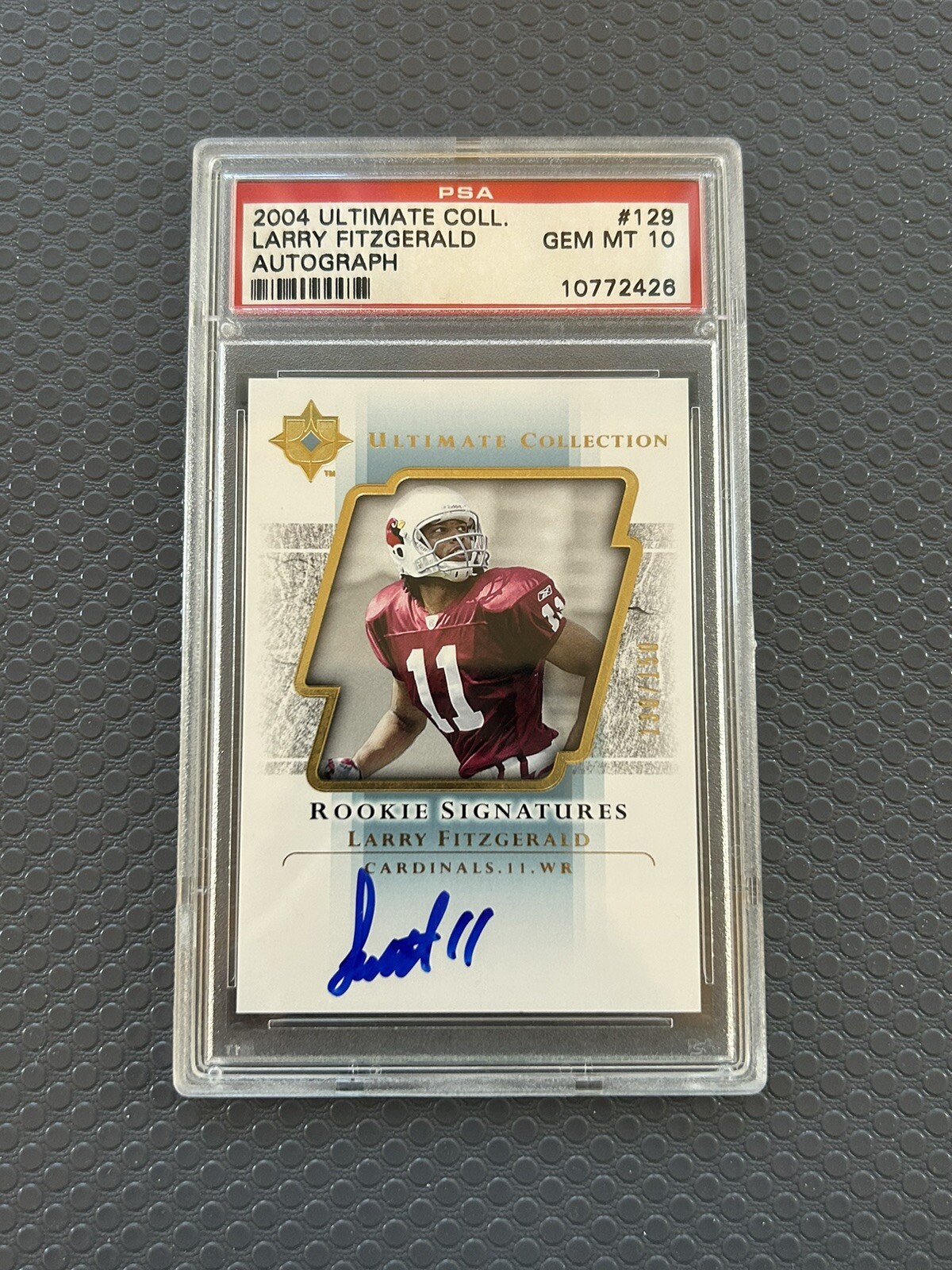 Larry Fitzgerald Ultimate Collection #129 Autograph