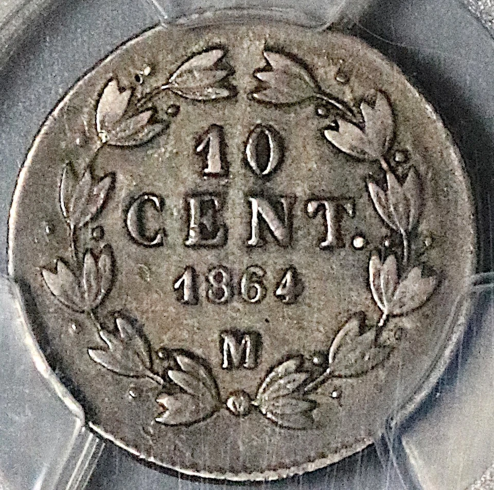 1864-M PCGS XF 45 Mexico 10 Centavos Imperial Maximilian Silver Coin (25031901C) - Image 4 of 4