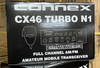 Connex CX46 Turbo N1 200 Watts High Powered 10 Meter Radio Brand