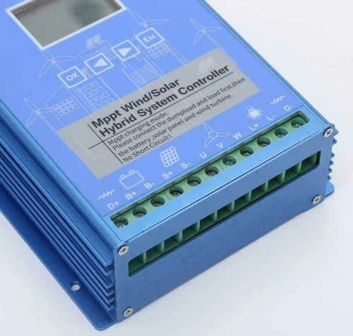 3000W MPPT Wind Solar Hybrid Controller 24V 48v Wind turbine Generator Regulator - Picture 7 of 12