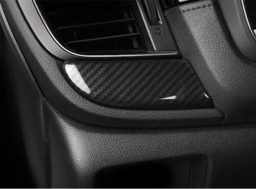 Cubierta de tablero de instrumentos de consola de fibra de carbono para Honda CRV CR-V 2017-2020 decoración - Imagen 2 de 6