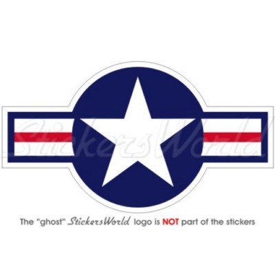 United States USAF USN USMC USCG USArmy Flugzeug Kokarde 120mm Aufkleber Sticker