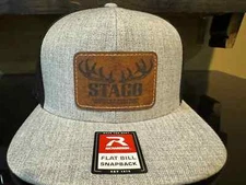 Custom Made Stagg Bourbon Whiskey Snapback Trucker Hat Richardson 511 - Flatbill