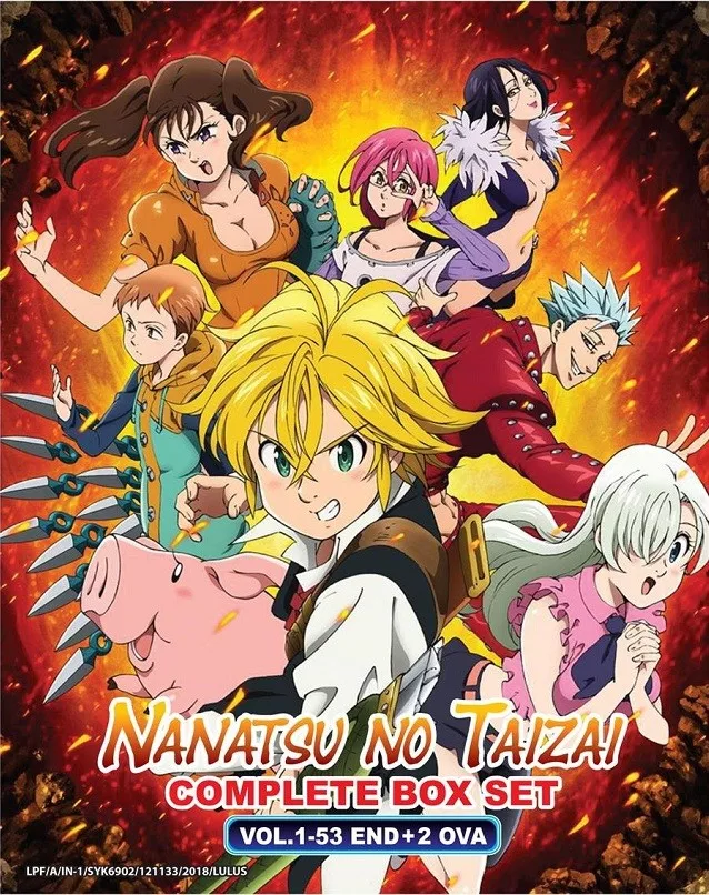 DVD Anime The Seven Deadly Sins Complete Boxset 1 53 2 OVA