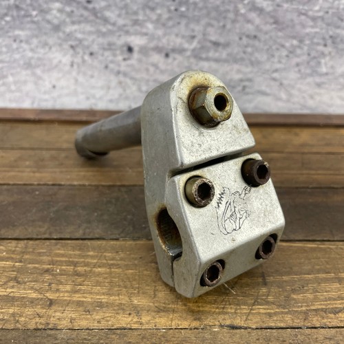 Mongoose Maurice BMX Stem Potts Old School BMX Freestyle  Neck Quill Silver A5 - Picture 1 of 11