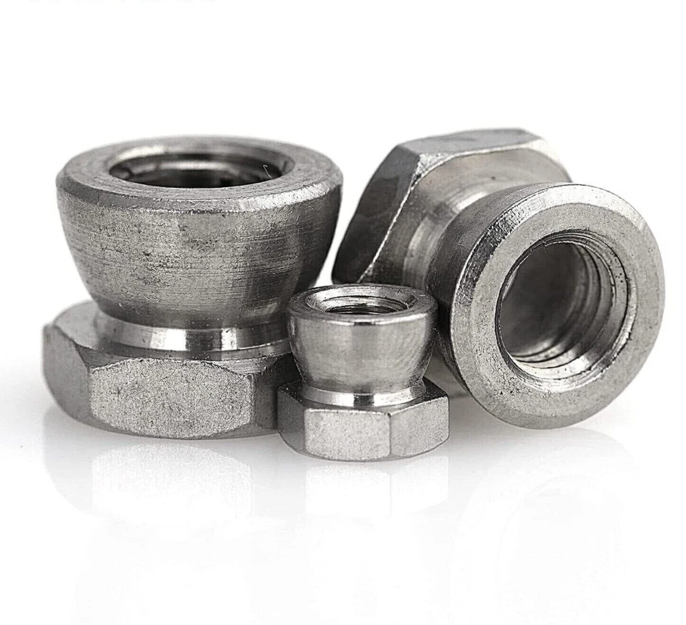 DADI ANTIFURTO ANTISVITAMENTO A STRAPPO IN ACCIAIO INOX ESAGONALI M6 M8 M10 M12 - Immagine 4 di 4