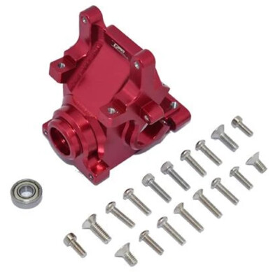 GPM Aluminum Front / Rear Gear Box Without Carrier Red : 1/8 KRATON / TALION