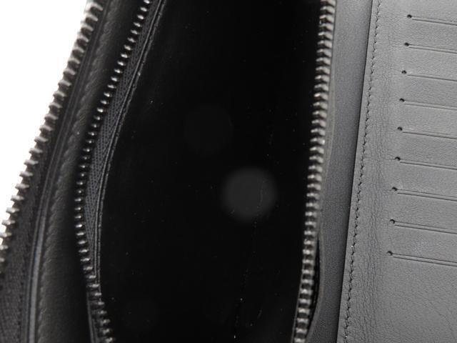 LOUIS VUITTON Vertical Wallet Leather Noir M81330 726627