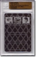 CARLOS GONZALEZ * ANDREW McCUTCHEN * Fernando Martinez * Rookie Press Plate 1/1