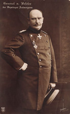 Le vainqueur d'Anvers Portrait général von Beseler carte postale de campagne ...