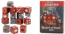 Warhammer Warcry: Agents of Chaos Dice 16 x 16mm Dice  NEW