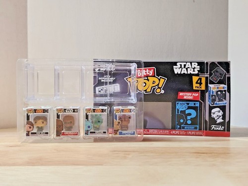 Paquete de 4 Funko Pop Bitty Star Wars - Han Solo *ELIGES ESPECIAL BITTY* - Imagen 5 de 7