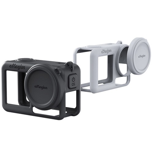 Per DJI Osmo Action 5 Pro Custodia protettiva in silicone con copriobiettivo e c - Afbeelding 12 van 12