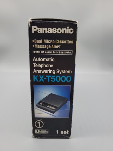 Vintage Panasonic Automatic Telephone Answering System Machine KX-T5000 - Zdjęcie 4 z 6