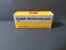KODAK Verichrome Pan VP 120 Black  White Film Expired 6/85 Sealed 8-16 exp NOS