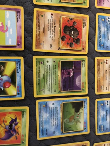 25 Of 62 1999 Fossil Set Pokemon TCG Twenty Five Card Lot Original Playing 1B - Picture 6 of 15