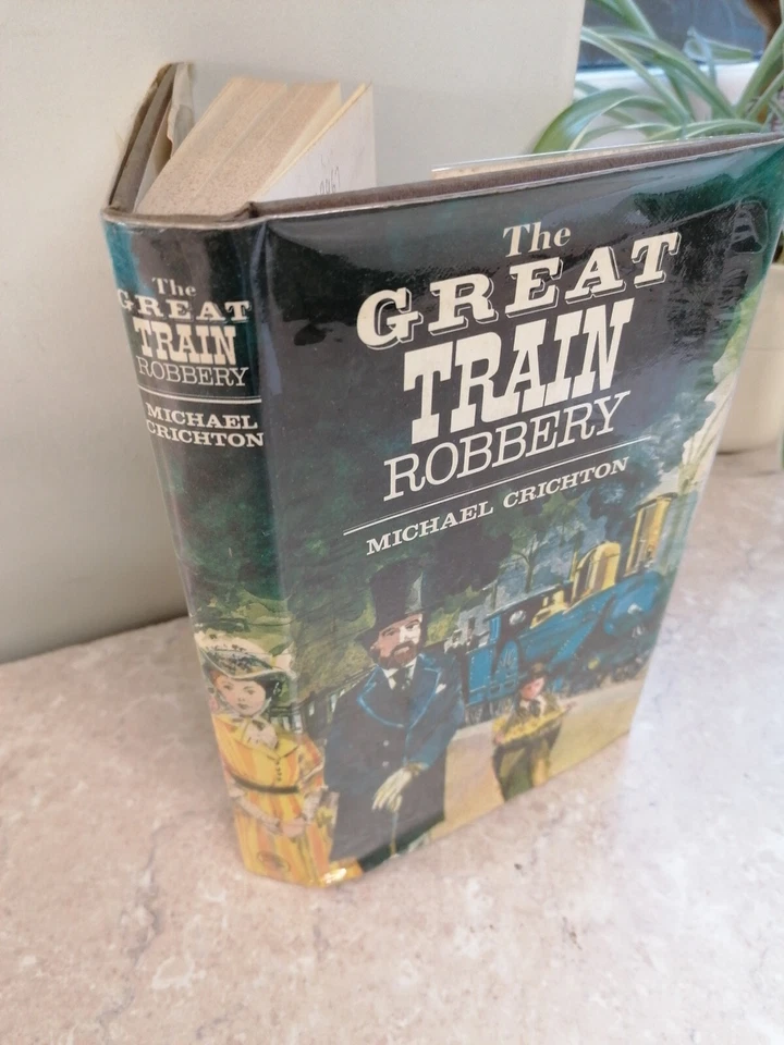 1975 THE GREAT TRAIN ROBBERY by MICHAEL CRICHTON *1st / 1st - Jonathan Cape DJ - Image 4 of 4