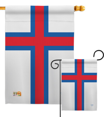 Faroe Islands Garden Flag Regional Nationality Gift Yard House Banner