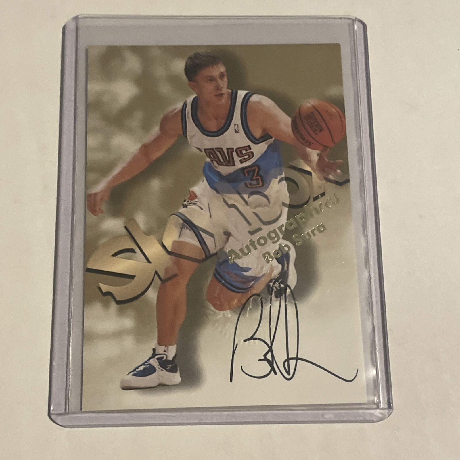 Bob Sura Auto 1998 SkyBox Autographics #nan Cleveland Cavaliers NM