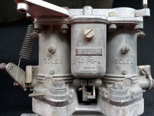 Porsche 356 Solex 40 PII-4 Vergaser Carburetors - Imagen 4 de 9