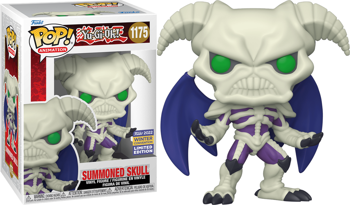 Funko Pop! Yu-Gi-Oh! – Crâne Invoqué (Summoned Skull) N°1175 – Winter Convention 2022
