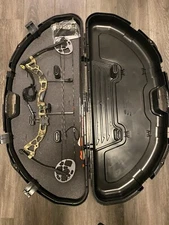 Prism Compound Bow 50lb Draw Weight. Case, Release And Target Included. 