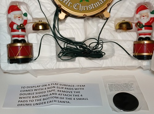 Mr. Christmas Santa's Marching Band 2017 4 Papá Noel animado con campanas (nuevo otro) - Imagen 7 de 15