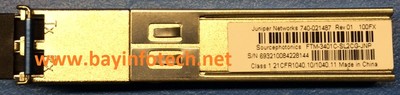 740-021487 EX-SFP-1FE-FX 100Base-FX Fast Ethernet Optic1310nm Juniper GENUINE