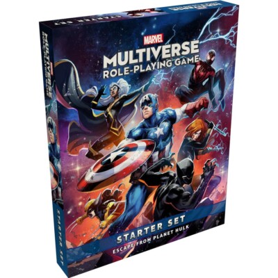 Marvel Multiverse RPG: Starter Set - Escape From Planet Hulk CMNRPMMV002 04/25