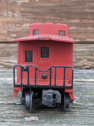 Vintage Lionel 6357 SP Red Caboose Postwar Train Eisenbahn Bastler - Bild 11 von 15