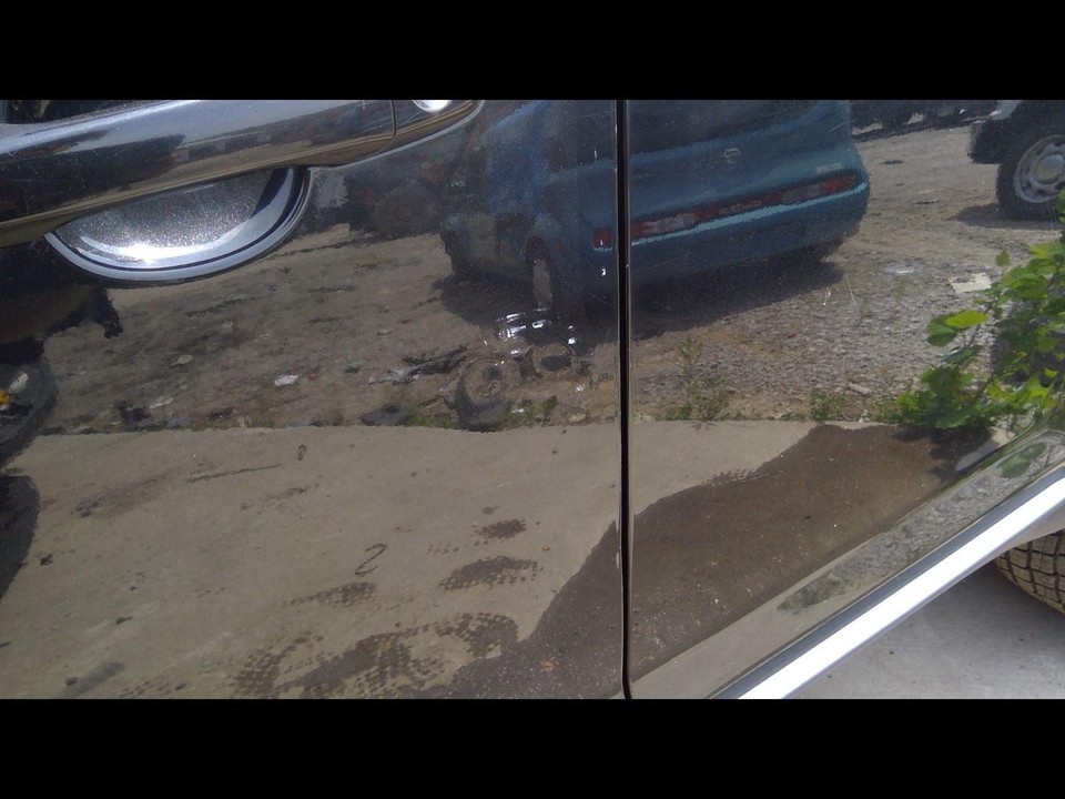 Used Front Left Door fits 2014 Ford Edge w/o acoustic glass black