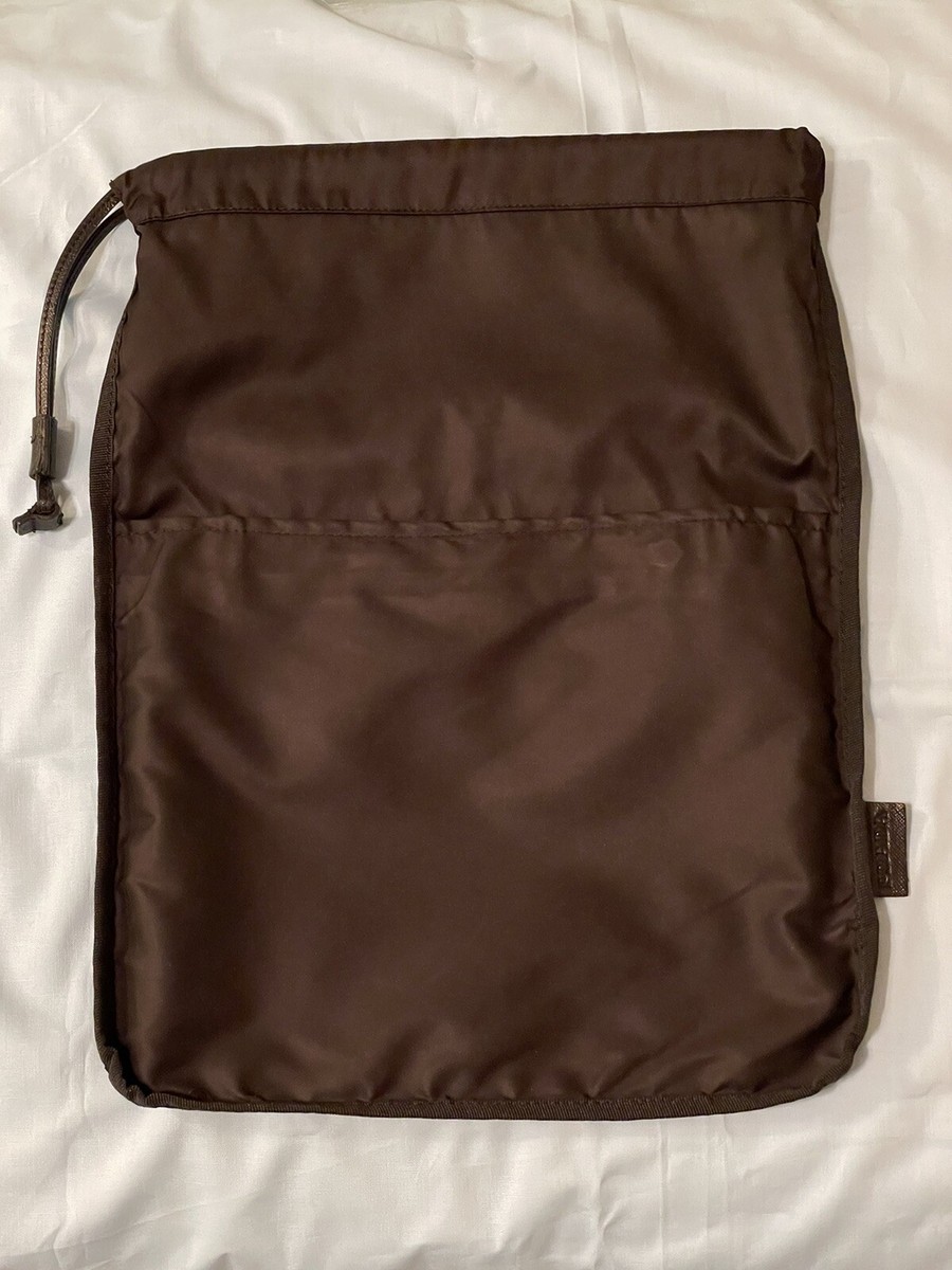 【PRADA】BIG Sale★ナイロン GYM BAG Prada Nylon Drawstring Bag. Gym. Shoes. Multi-Functional
