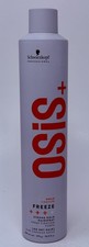 Schwarzkopf OSiS Freeze Strong Hold Fixation Hairspray New Pack 500ml