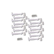 Dreambaby White Plastic Safety Latch 14 pk L1412