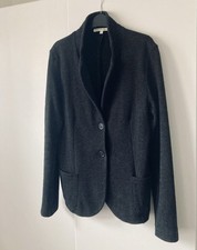 Jersey Blazer Jacke von BLAUMAX Gr. M schwarz
