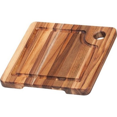 Teak Haus Marine Bar Board Teakwood Juice Canal Hand Grip Edge Grain - 513