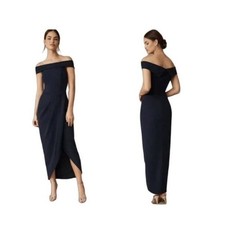 New with Tags BHLDN Plus Dressy Navy Blue Formal Thompson Midi Dress Size 26
