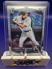 2025 Bowman Draft Chrome Nick Becker Mega Box Mojo Refractor