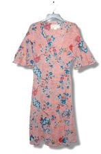 Anthropologie Maeve Adelaide Wrap Dress Women's Medium Pink Floral